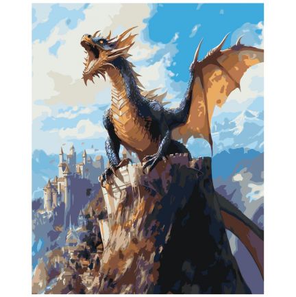 Gleznas pēc numuriem EVEE-dragons-0005