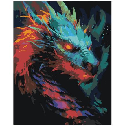 Gleznas pēc numuriem EVEE-dragons-0006
