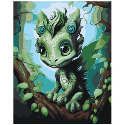 Gleznas pēc numuriem EVEE-dragons-0030