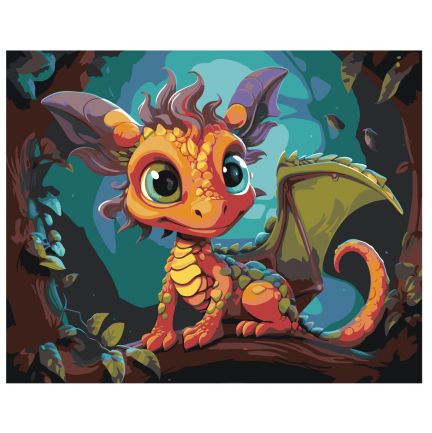 Gleznas pēc numuriem EVEE-dragons-0031