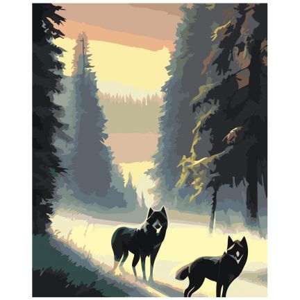 Gleznas pēc numuriem LI-256