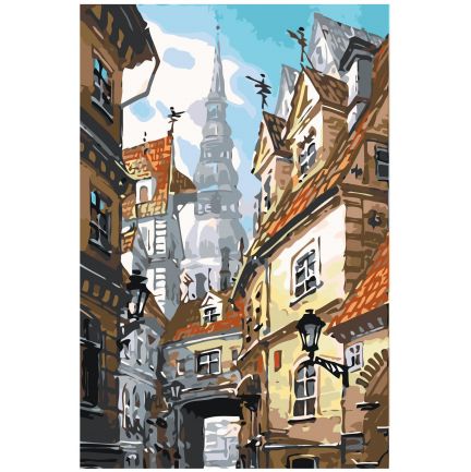 Gleznas pēc numuriem "Rīga" LV26 Gleznas pēc numuriem "Rīga" LV26