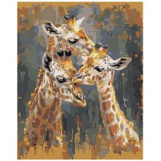 Gleznas pēc numuriem "Žirafes" AAAA-QR043