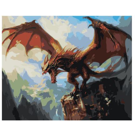 Gleznas pēc numuriem EVEE-dragons-0011