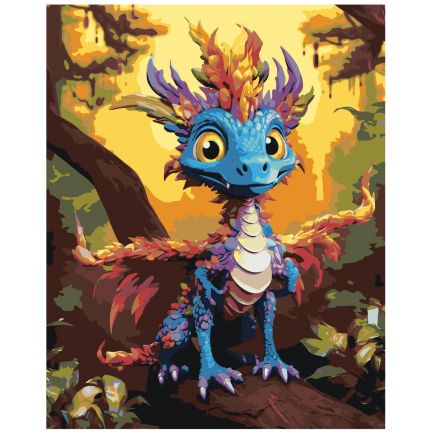 Gleznas pēc numuriem EVEE-dragons-0032