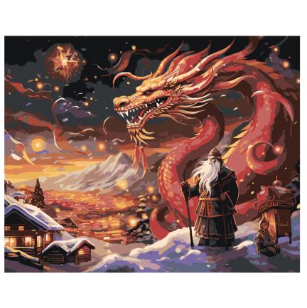 Gleznas pēc numuriem EVEE-dragons-0048