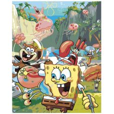 Gleznas pēc numuriem "SpongeBob" EVEE-spongebob-0002