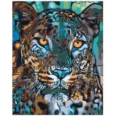 Gleznas pēc numuriem "Leopards" IIIR-I010