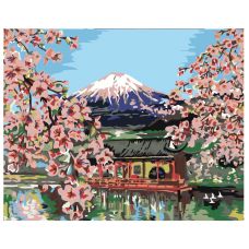 Gleznas pēc numuriem "Ziedošā Japāna" KRYM-FN13