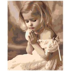 Gleznas pēc numuriem "Bērnu lūgšana" KRYM-R01