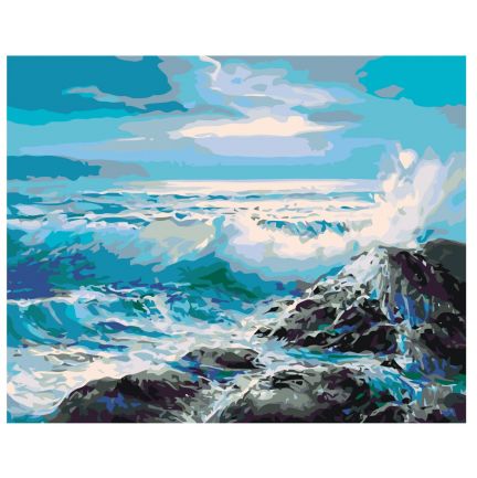 Gleznas pēc numuriem "Jūra" KTMK-606671