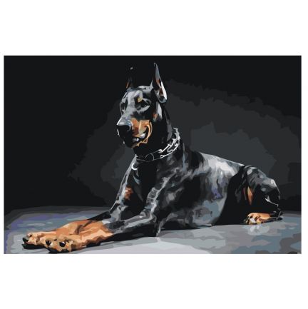 Gleznas pēc numuriem MDMD-PR-163