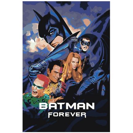 Gleznas pēc numuriem "Batman Forever" z69751