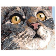 Gleznas pēc numuriem "Kaķis" A106