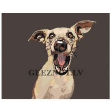 Gleznas pēc numuriem "Klaiņojošs suns" A160