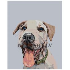 Gleznas pēc numuriem "Baltais draugs" A161