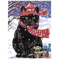 Gleznas pēc numuriem “Pastaiga ar pelēm” A174