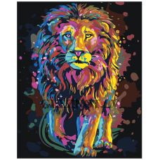 Gleznas pēc numuriem "Lauva" A5II-GX38474