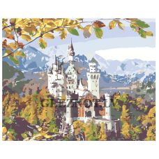 Gleznas pēc numuriem "Rudens pils" A5II-HH349
