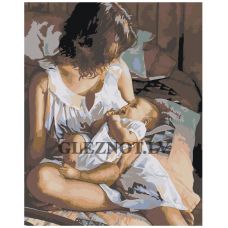 Gleznas pēc numuriem "Maternitāte" A5II-VA-0618