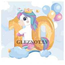 Gleznas pēc numuriem "10 gadu jubileja" AAAA-C3605