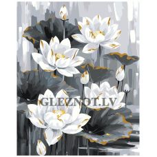 Gleznas pēc numuriem "Ziedi" AAAA-ST0081