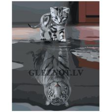 Gleznas pēc numuriem "Atspulgs" AOKO-MS00004-1