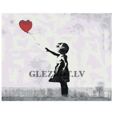 Gleznas pēc numuriem "Pazaudēts balons" AOKO-MS00101
