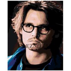 Gleznas pēc numuriem "Džonijs Deps" ARTH-AH271