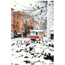 Gleznas pēc numuriem "Ziemas tramvajs" E.@Y-tram95411