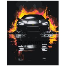 Gleznas pēc numuriem EVEE-car-FLUO3