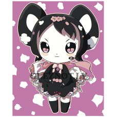 Gleznas pēc numuriem EVEE-kuromi-0002