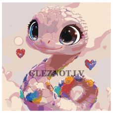 Gleznas pēc numuriem EVEE-snake-0003