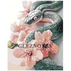 Gleznas pēc numuriem EVEE-snake-0036