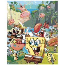 Gleznas pēc numuriem "SpongeBob" EVEE-spongebob-0002