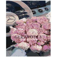 Gleznas pēc numuriem "Peonijas" IIIR-STP367