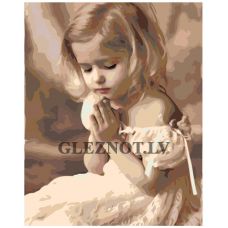 Gleznas pēc numuriem "Bērnu lūgšana" KRYM-R01