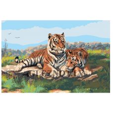 Gleznas pēc numuriem KRYM-Z004