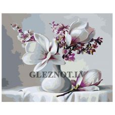 Gleznas pēc numuriem "Magnolijas vāzē" KTMK-67592