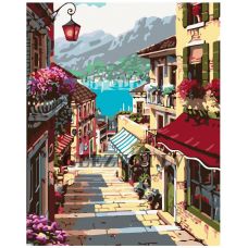 Gleznas pēc numuriem "Itālija" KTMK-italianstreet