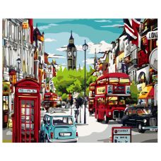 Gleznas pēc numuriem "Londona" KTMK-london
