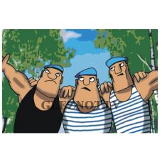 Gleznas pēc numuriem MDMD-DI-VDV