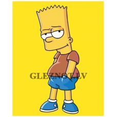 Gleznas pēc numuriem "Barts Simpsons" MDMD-PR-156