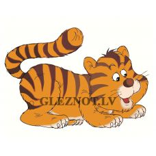 Gleznas pēc numuriem "Tīģera mazulis" MDMD-PR-164