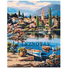 Gleznas pēc numuriem "Saulainais līcis" RA132