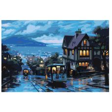 Gleznas pēc numuriem "Vakars" RA236