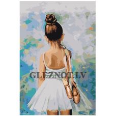 Gleznas pēc numuriem "Jaunā balerīna" RA280