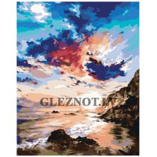 Gleznas pēc numuriem "Jūras līcis" RUST-v2
