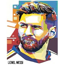 Gleznas pēc numuriem "Lionel Messi" VE.R-KST94