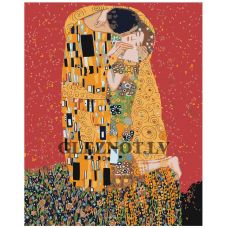 Gleznas pēc numuriem "Zelta skūpsts" Z-AB186